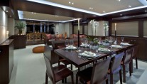 Yacht SANJANA -  Dining and Salon